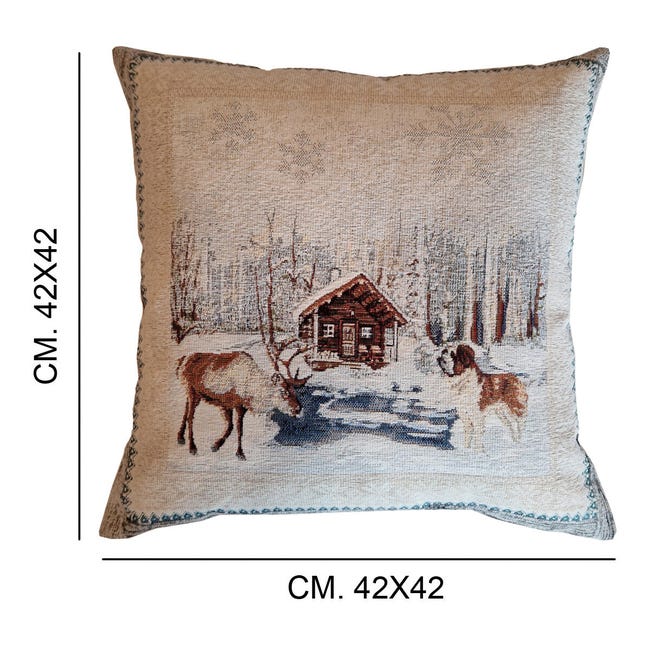 Leroymerlin Cuscino Laggan Beige 42 X 42 Cm