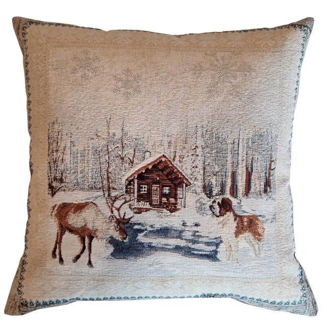 Leroymerlin Cuscino Laggan beige 42 x 42 cm