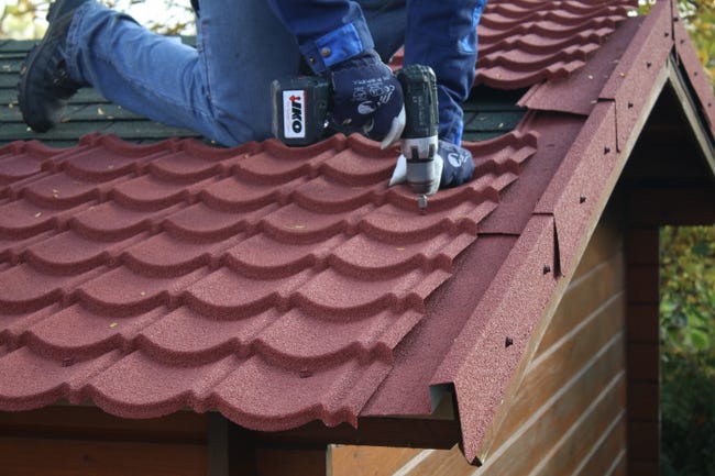 Leroymerlin Fascia In Acciaio IKO Rosso