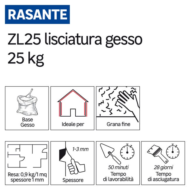 Leroymerlin Fassa Bortolo Zl25 25 Kg