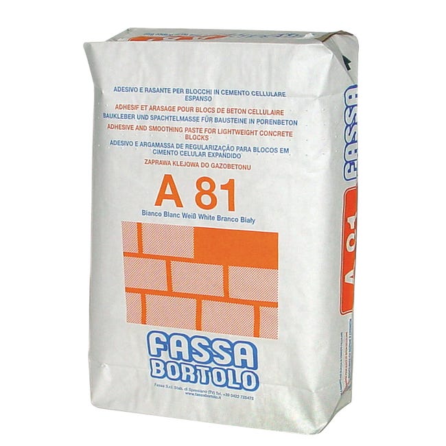 Leroymerlin Malta adesiva FASSA BORTOLO A81 25 kg