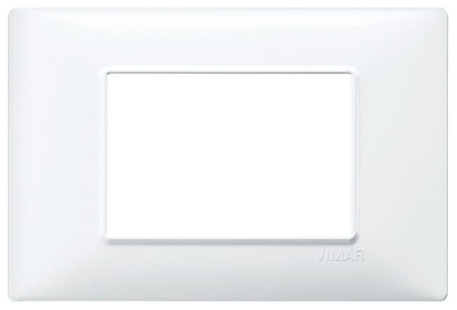 Leroymerlin Placca 3 Moduli Plana VIMAR Bianco