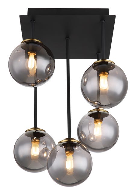 Leroymerlin Plafoniera Moderno Jorge 5 X G9