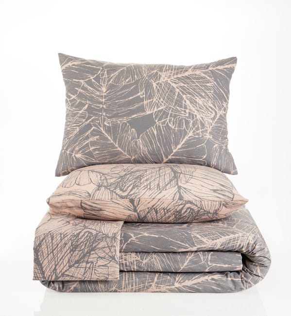 Leroymerlin Set Letto BOTANIK 260 X 240 Cm - Grigio