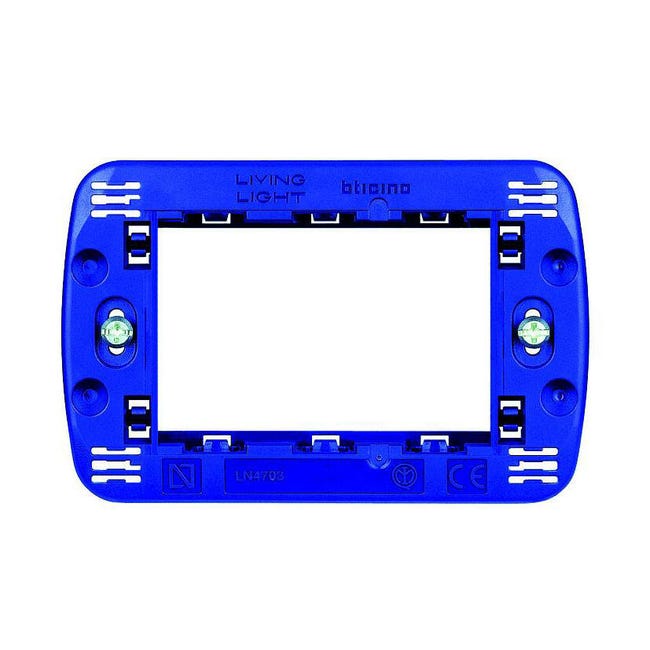 Leroymerlin Supporto Living light BTICINO blu