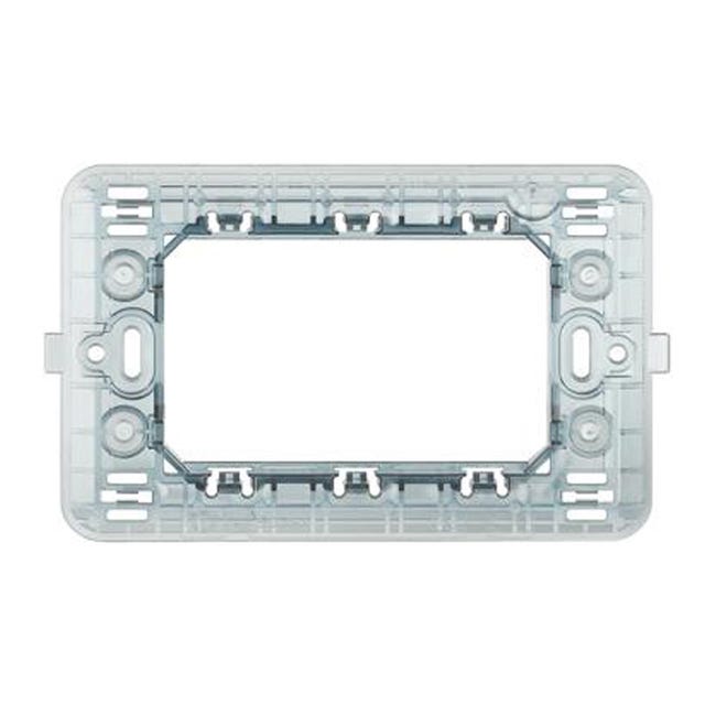 Leroymerlin Supporto Matix BTICINO Grigio / Argento