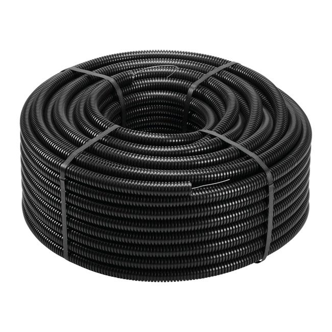 Leroymerlin Tubo corrugato nero Ø 25 mm L 75 m
