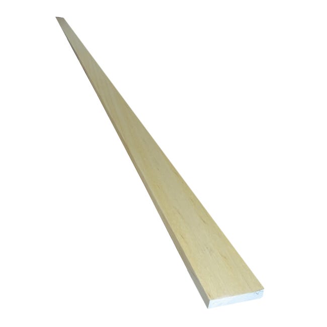 Leroymerlin Listello piallato ayous 2.4 m x 50 mm Sp 10 mm