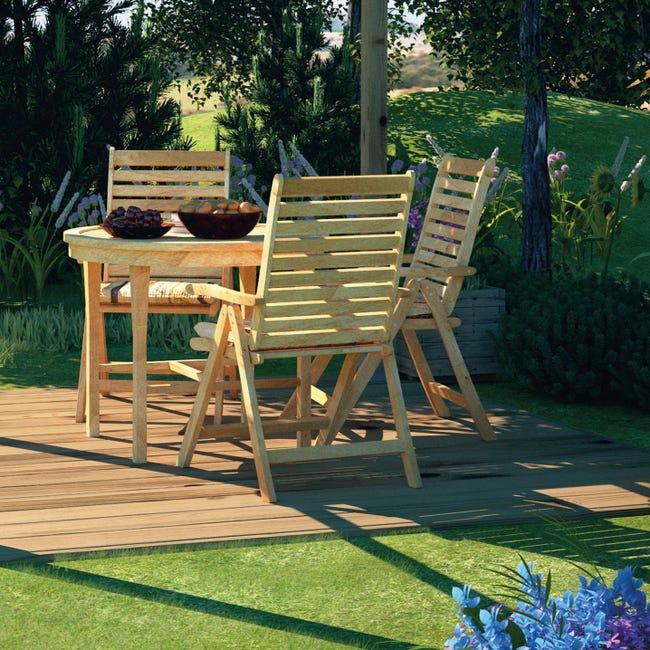 Leroymerlin Listone da esterno in legno colore pino 240 x 9.3 cm Sp 19 mm