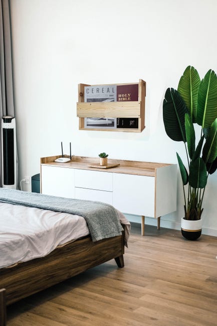 Leroymerlin Mensola A Muro Portariviste Rettangolare In Legno L 80 X H 40 X P 10 Cm