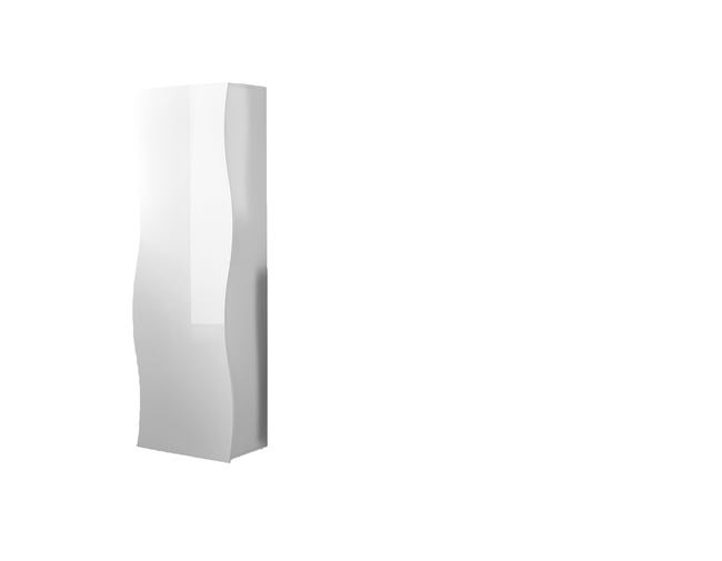 Leroymerlin Mobile Colonna ONDA L 63 X H 187.2 P 40 Cm Bianco Lucido
