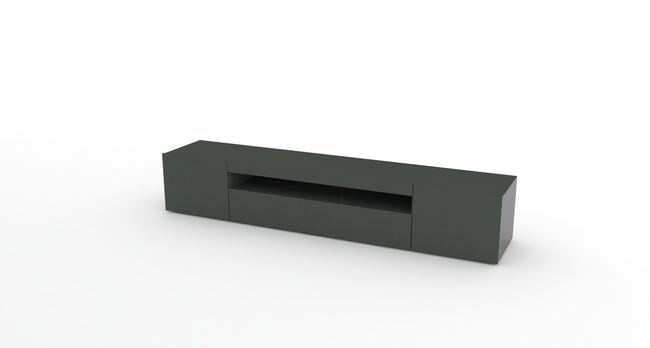 Leroymerlin Mobile Per TV Daiquiri L 200 X H 36.5 X P 40 Cm Grigio Scuro