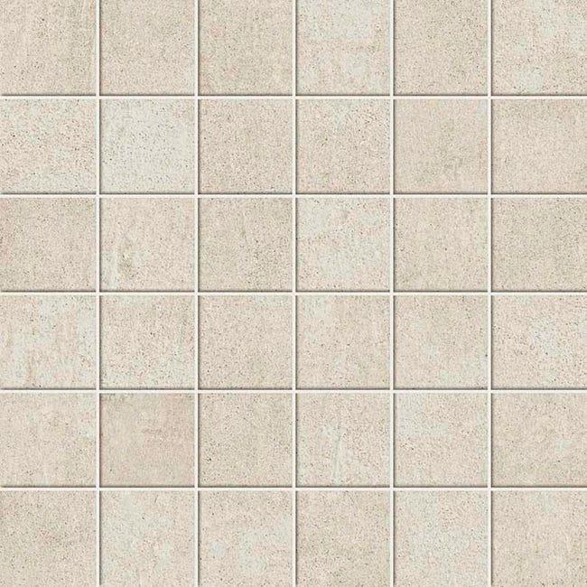 Leroymerlin Mosaico In Gres Porcellanato Draft Light Bianco L 30 X L 30cm X Sp. 8 Mm 10 Pezzi