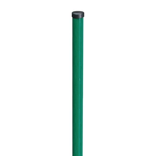 Leroymerlin Palo in ACCIAIO FERRO BULLONI Medium tondo Ø 48 mm H 130 cm x verde