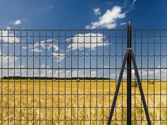 Leroymerlin Palo in ACCIAIO FERRO BULLONI plastificato a t H 150 cm x L 3 cm x L 3 cm verde