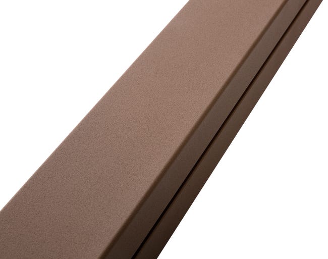 Leroymerlin Palo In ALLUMINIO NORTENE MOSAIC/PRIVAT Quadrato H 215 Cm X L 6 Cm X L 6 Cm Ruggine