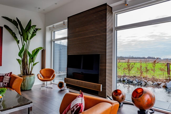 Leroymerlin Pannello Decorativo Fonoassorbente Superior FIBROTECH Rovere Fumé L 244 X L 60 Cm Sp 22 Mm