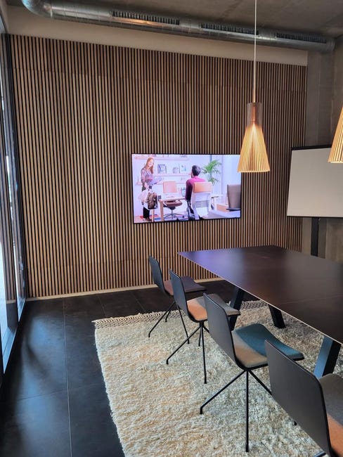 Leroymerlin Pannello Decorativo Fonoassorbente Superior FIBROTECH Rovere Chiaro L 244 X L 60 Cm Sp 22 Mm