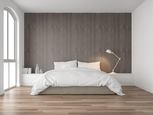 Leroymerlin Pannello Decorativo Fonoassorbente Superior FIBROTECH Rovere Grigio L 244 X L 60 Cm Sp 22 Mm