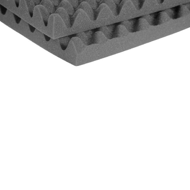 Leroymerlin Pannello Fonoassorbente Autoadesivo Bugnato 1 X 1 M Sp 30 Mm 1 Mq