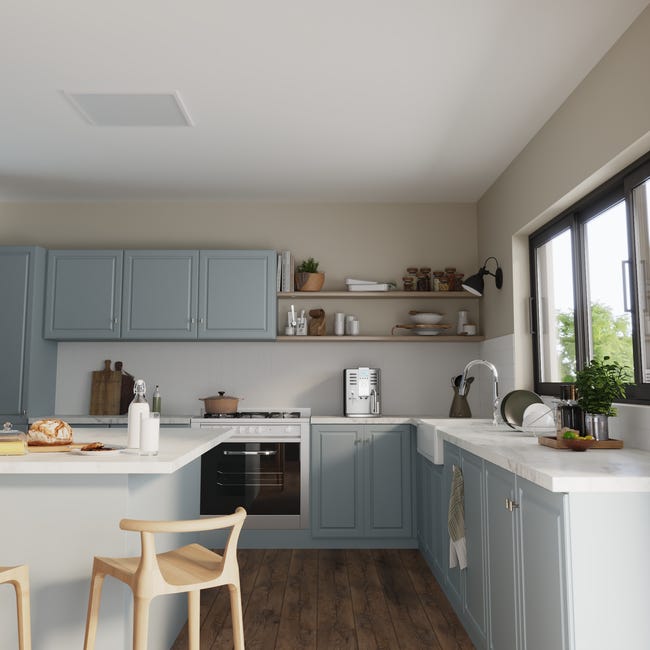 Leroymerlin Pannello LED Anvik Bianco 59.5x60 Cm INSPIRE Luce Bianco Naturale 4000 LUMEN