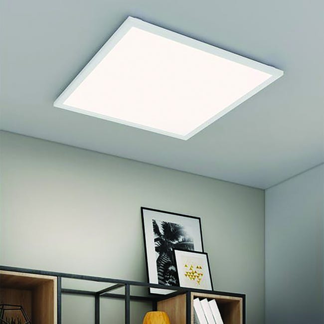 Leroymerlin Pannello LED Anvik bianco 59.5x60 cm INSPIRE Luce bianco naturale 4000 LUMEN