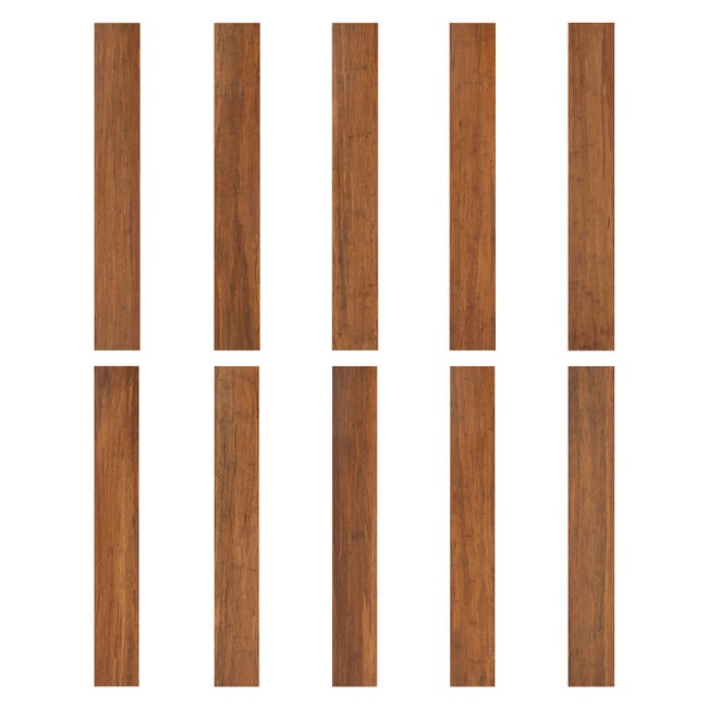 Leroymerlin Parquet Massello In Bambù Marrone Family Verniciato Anza