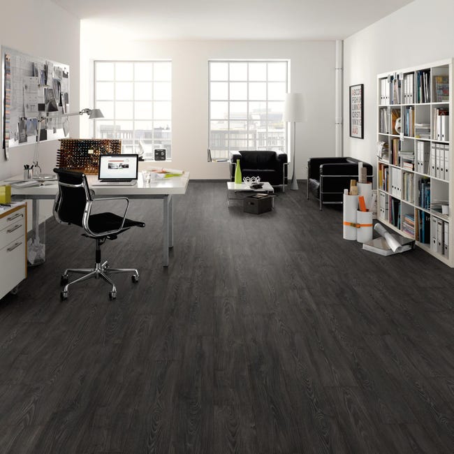 Leroymerlin Pavimento laminato ARTENS Acacia nero Sp 8mm