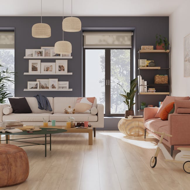 Leroymerlin Pavimento Laminato ARTENS DESIGN Foligno Beige Resistente All'acqua Sp 8mm