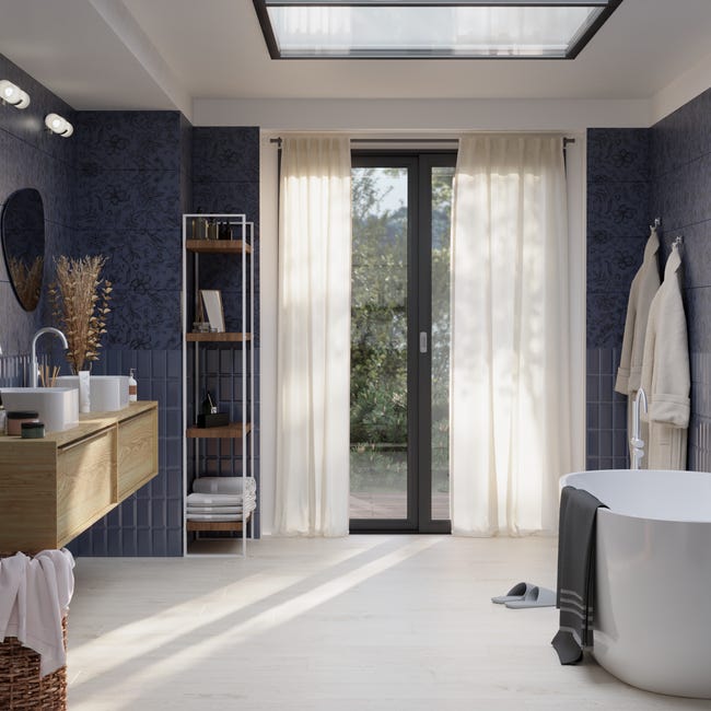 Leroymerlin Pavimento laminato ARTENS DESIGN Nuiza grigio resistente all'acqua Sp 8mm