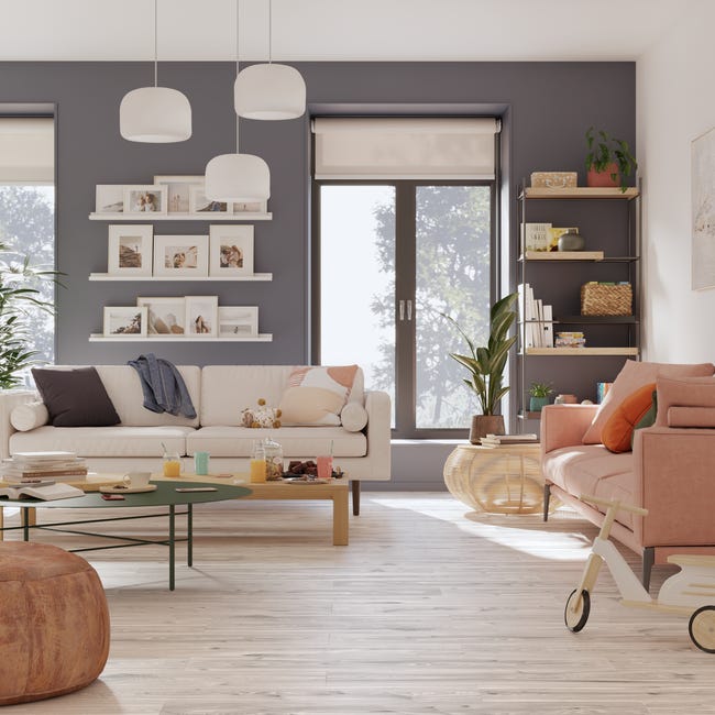 Leroymerlin Pavimento Laminato ARTENS DESIGN Waterton Grigio Resistente All'acqua Sp 8mm