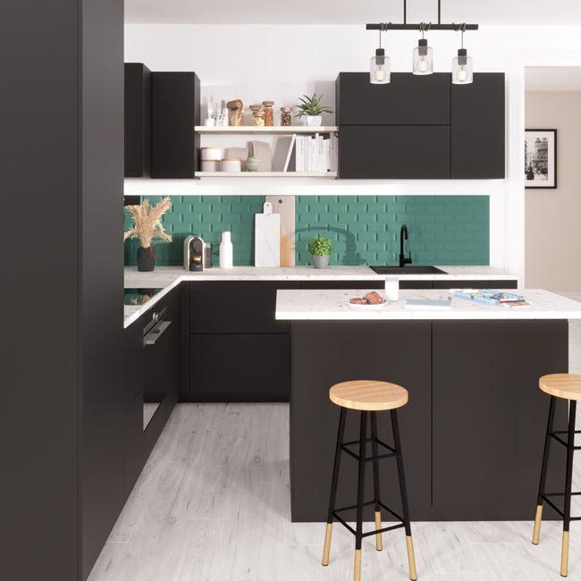 Leroymerlin Pavimento laminato ARTENS DESIGN Waterton grigio resistente all'acqua Sp 8mm