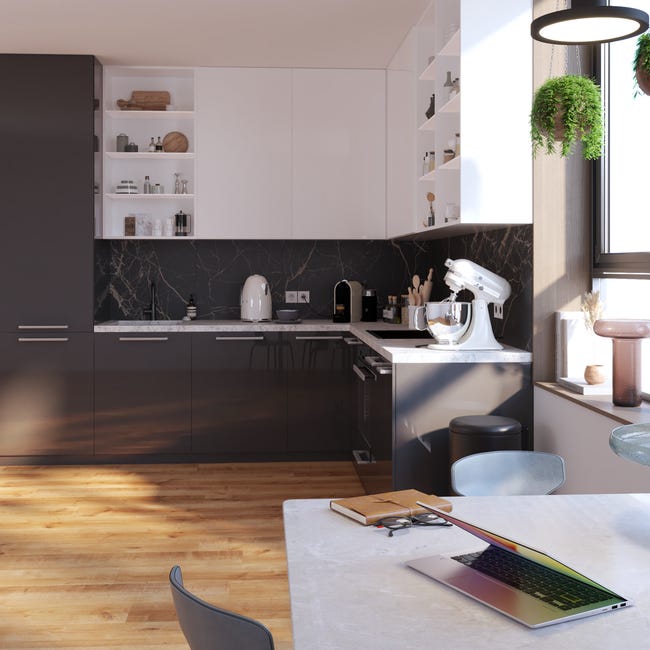 Leroymerlin Pavimento laminato ARTENS DESIGN Wayne beige resistente all'acqua Sp 10mm