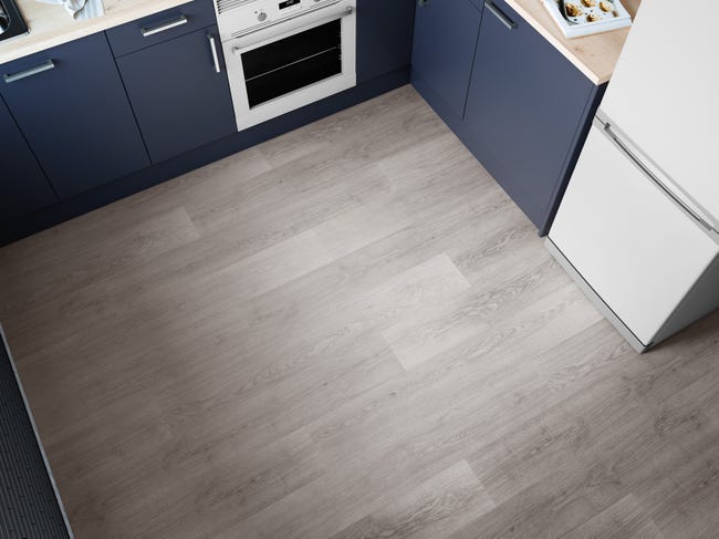 Leroymerlin Pavimento Laminato ARTENS Macassar Grigio Resistente All'acqua Sp 10mm
