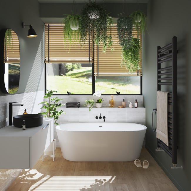 Leroymerlin Pavimento laminato ARTENS Malte beige resistente all'acqua Sp 10mm