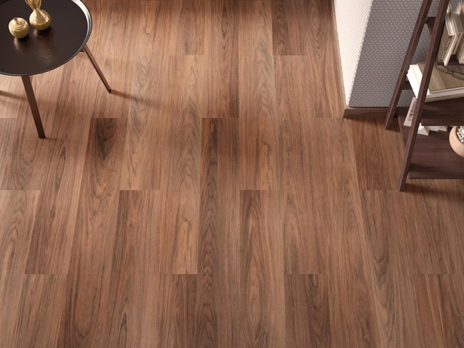 Leroymerlin Pavimento Laminato ARTENS Neiva Marrone Resistente All'acqua Sp 10mm