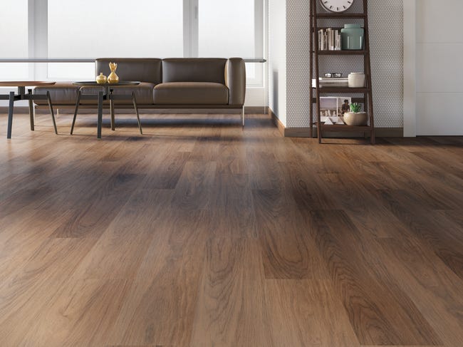 Leroymerlin Pavimento Laminato ARTENS Neiva Marrone Resistente All'acqua Sp 10mm