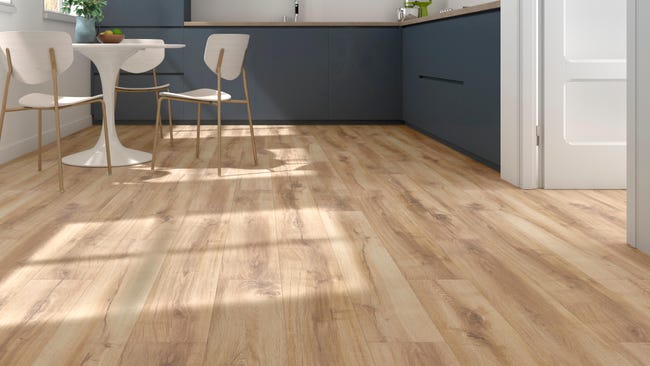 Leroymerlin Pavimento Laminato ARTENS Zaragoza Rovere Naturale Resistente All'acqua Sp 10mm