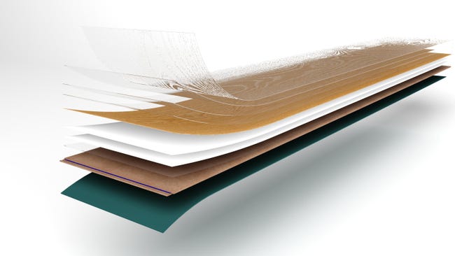 Leroymerlin Pavimento Laminato CLASSEN Uberwood Rovere Chiaro Resistente All'acqua Sp 8mm