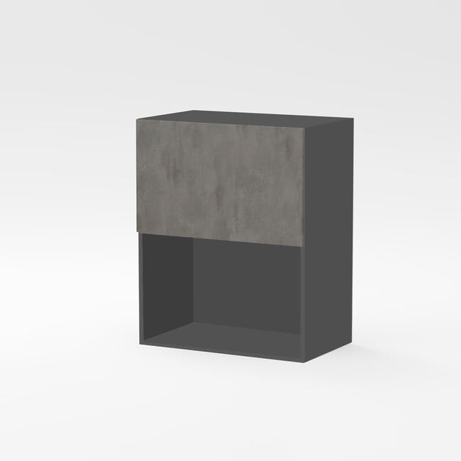 Leroymerlin Pensile One grigio ossido L 60 x H 48 x P 37 cm