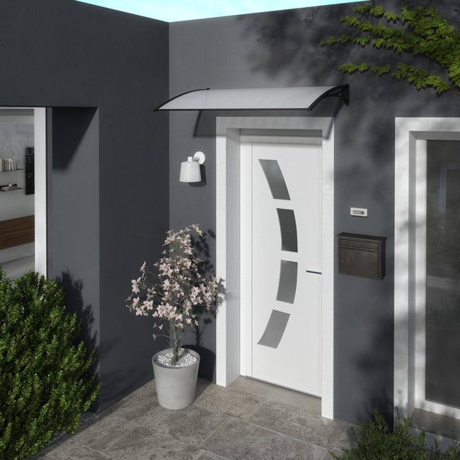 Leroymerlin Pensilina in resina bianco L 100 x P 60 cm struttura in resina