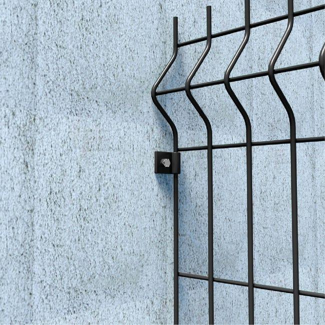 Leroymerlin Piastra Di Montaggio In ACCIAIO FERRO BULLONI Medium 10 Pz H 1 Cm X L 3 2 Cm X L 3 2 Cm Grigio