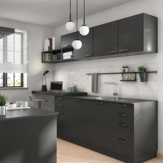 Leroymerlin Piastrella Battiscopa Remix Wood Colore Beige H 0.74 X L 60 Cm X Sp 7.4 Mm