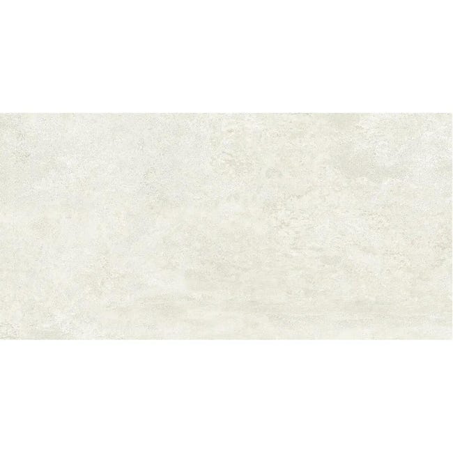 Leroymerlin Piastrella Da Pavimento E Rivestimento Interno Ed Esterno Rettificato Concraft In Gres Porcellanato Opaco Bianco 120 X 60cm Sp. 9.2 Mm Traffico Molto Intenso (pei 5/5) R10