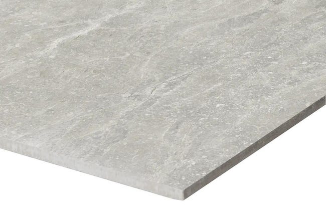 Leroymerlin Piastrella Da Pavimento E Rivestimento Interno Ed Esterno Rettificato PATH In Gres Porcellanato Opaco Grigio 120 X 60cm Sp. 9.2 Mm Traffico Molto Intenso (pei 5/5) R10