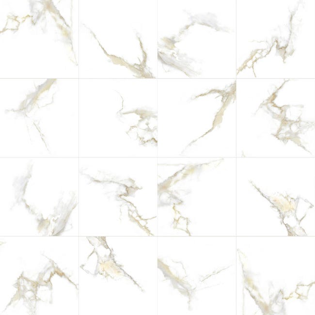 Leroymerlin Piastrella Da Pavimento E Rivestimento Interno Rettificato Fantastica In Gres Porcellanato Oro 60 X 60cm Sp. 9 Mm Traffico Medio Forte (pei 3/5) R9