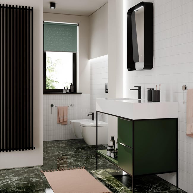 Leroymerlin Piastrella Da Pavimento E Rivestimento Interno Rettificato Marble Vision In Gres Porcellanato Smaltato Lappato Verde 60 X 60cm Sp. 9 Mm Traffico Medio Forte (pei 3/5)