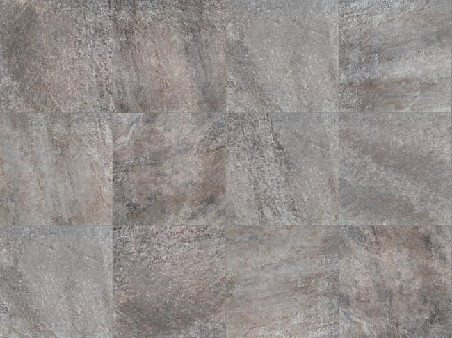 Leroymerlin Piastrella Da Pavimento Esterno Step In Gres Porcellanato Opaco Grigio 34 X 34cm Sp. 8.5 Mm Traffico Intenso (pei 4/5) R10