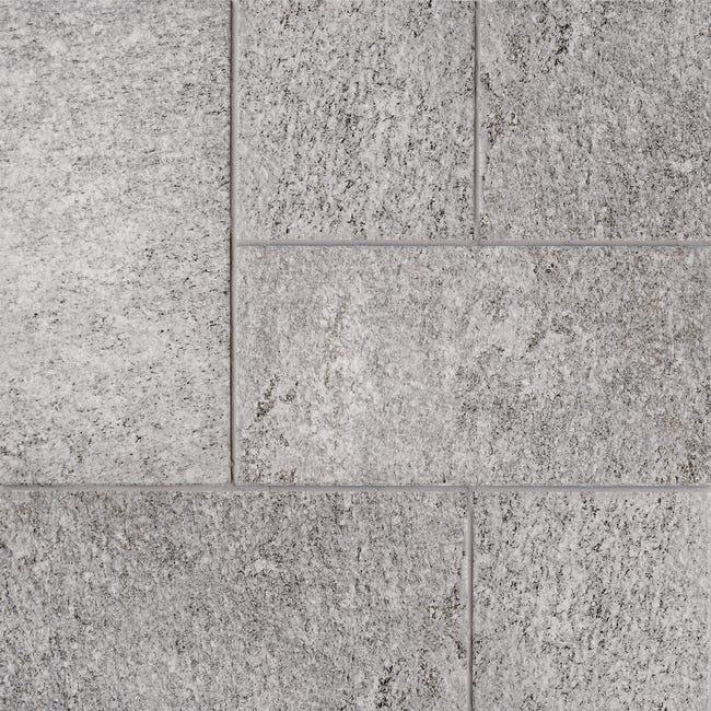 Leroymerlin Piastrella Da Pavimento Interno Ed Esterno Alpi In Gres Porcellanato Satinato Grigio 30 X 15cm Sp. 9 Mm Traffico Intenso (pei 4/5) R11