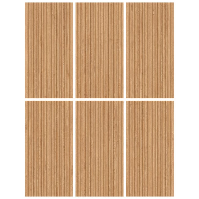 Leroymerlin Piastrella Da Rivestimento Esterno Rettificato Harmony In Gres Porcellanato Smaltato Opaco Rovere 120 X 60cm Sp. 9 Mm